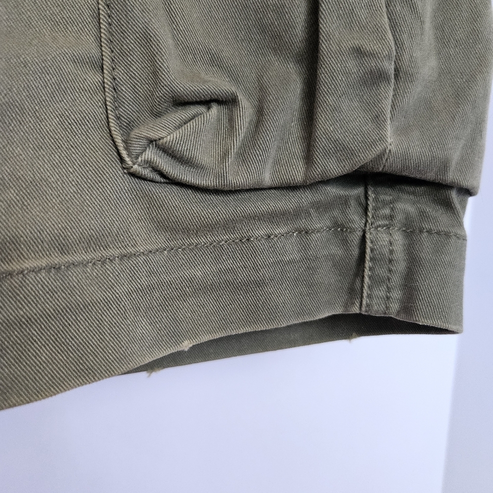 The Lucky Brand Olive Green Cargo Shorts Womens 6/28 - Picture 5 of 14
